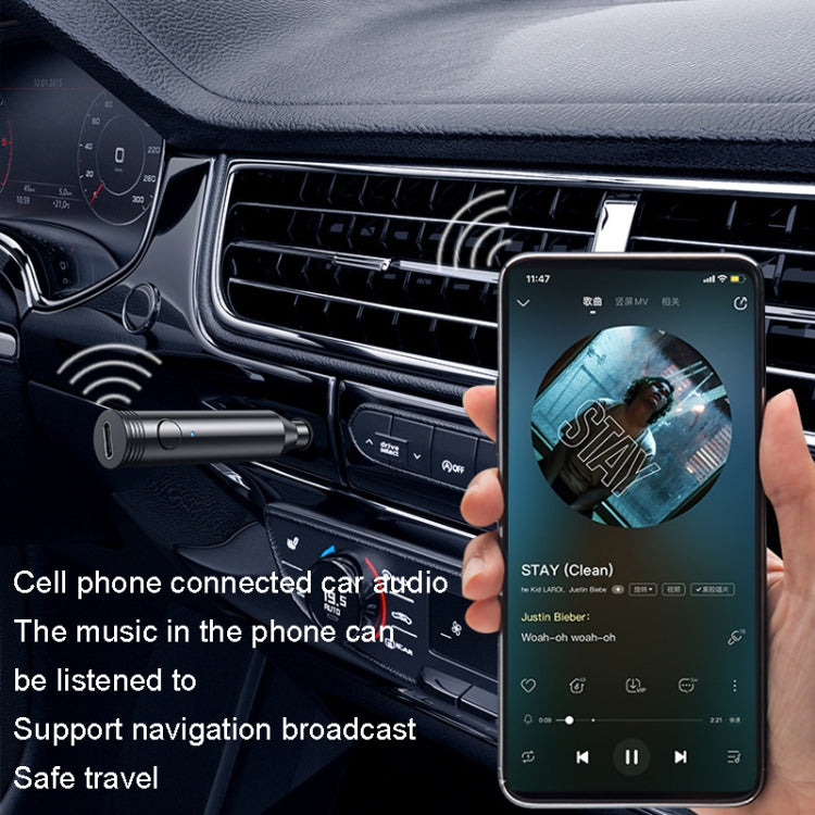 M416 Car Bluetooth Receiver Player Audio Receiver Adapter AUX Converter, M416 Black, M416 Gold, M416 Royal Blue, M416 Dark Violet, M416 Rose Red, M416 Silver