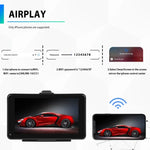 A3135 หน้าจอสมาร์ทแบบมีสาย HD ขนาด 7 นิ้ว พร้อม Wireless CarPlay + Android Auto + Android, ไม่มีกล้อง, พร้อมกล้อง