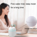 เครื่องเพิ่มความชื้น USB ขนาดเล็กตั้งโต๊ะ ไฟกลางคืนสีสันสดใส ความจุ 250ml (Y-White), 250ml (Y-Pink), 250ml (Y-Blue), 220ml (Y2-White), 220ml (Y2-Pink), 220ml (Y2-Blue)