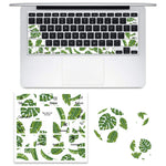 สติ๊กเกอร์ PVC ปุ่มคีย์บอร์ดแล็ปท็อป 5 ชิ้น สำหรับ Macbook Air