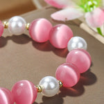 กำไลคริสตัลเม็ดผู้หญิง กำไลคริสตัลธรรมชาติ S2204-3 โอปอลชมพู, S2204-2 โอปอลน้ำเงิน, S2204-6 ส้ม+ผีเสื้อ, S2204-5 โอปอลชมพู, S2203-1 ชมพู+กุหลาบ, S2203-2 น้ำเงิน+กุหลาบ, S2203-7 ชมพู+กุญแจ