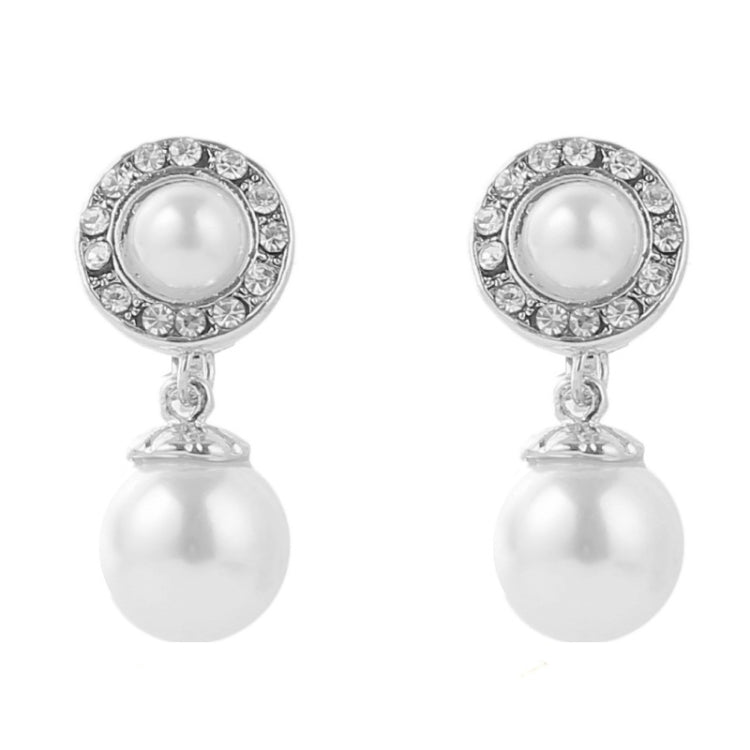 Baroque Earrings Pearl Ear Clip Women Without Ear Piercing, 1202 Long Gold, 1201 Long Silver, 0402 Short Gold, 0401 Short Silver, E2109-7 Half Round, E2109-8 Half Ellipse, E2109-10 Leaf Model, E2109-14 Small Pearl, E2208-7 Drag Colorful Pearls