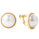 Baroque Earrings Pearl Ear Clip Women Without Ear Piercing, 1202 Long Gold, 1201 Long Silver, 0402 Short Gold, 0401 Short Silver, E2109-7 Half Round, E2109-8 Half Ellipse, E2109-10 Leaf Model, E2109-14 Small Pearl, E2208-7 Drag Colorful Pearls