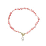 สร้อยคอหินธรรมชาติแตกสีสันโบโฮ, รุ่น:, N2105-9 จี้ไข่มุกหินสี, N2206-8 หินสีชมพู, N2206-9 หินสีฟ้าอ่อน, N2206-10 หินหลายสี, N2206-11 หินใส, N2106-23 โซ่เดี่ยวหินสีชมพู