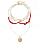 สร้อยคอหินธรรมชาติแตกสีสันโบโฮ, รุ่น:, N2105-9 จี้ไข่มุกหินสี, N2206-8 หินสีชมพู, N2206-9 หินสีฟ้าอ่อน, N2206-10 หินหลายสี, N2206-11 หินใส, N2106-23 โซ่เดี่ยวหินสีชมพู