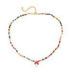 สร้อยคอหินธรรมชาติแตกสีสันโบโฮ, รุ่น:, N2105-9 จี้ไข่มุกหินสี, N2206-8 หินสีชมพู, N2206-9 หินสีฟ้าอ่อน, N2206-10 หินหลายสี, N2206-11 หินใส, N2106-23 โซ่เดี่ยวหินสีชมพู