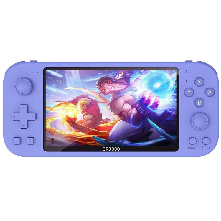 เครื่องเล่นเกมมือถือ RG3000 รองรับจอยคู่ เครื่องเล่นเกมมินิ, RG3000 สีชมพู, RG3000 สีเทา, RG3000 สีม่วง, RG3000 สีเขียว, RG3000 สีเหลือง