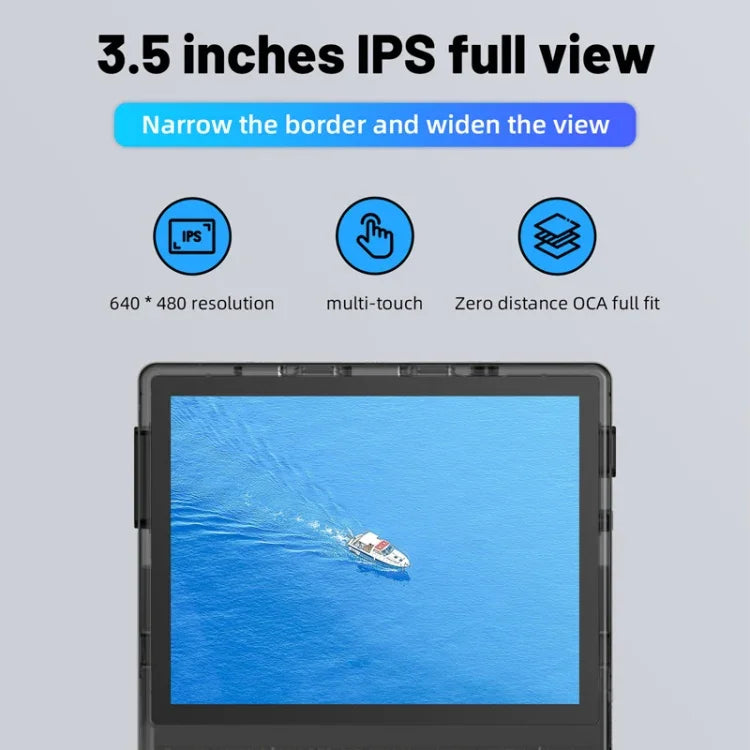 เครื่องเล่นเกมมือถือ RG353V หน้าจอ 3.5 นิ้ว ระบบ Android 11 Linux OS, เครื่องเปล่า, 64G 15,000 เกม, 128G 25,000 เกม, 256G 35,000 เกม