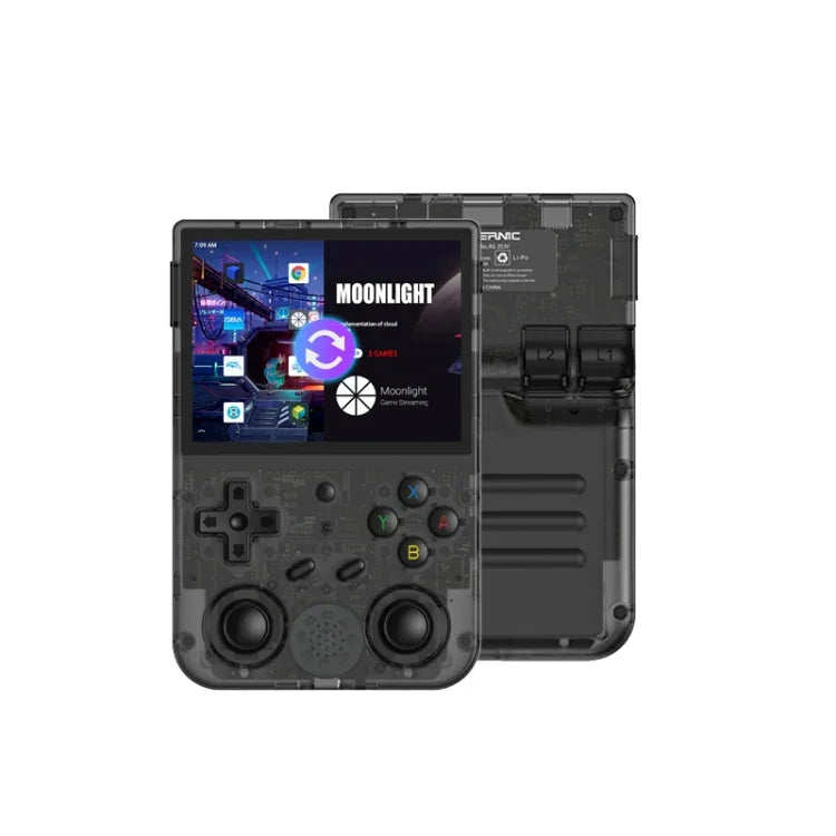 เครื่องเล่นเกมมือถือ RG353V หน้าจอ 3.5 นิ้ว ระบบ Android 11 Linux OS, เครื่องเปล่า, 64G 15,000 เกม, 128G 25,000 เกม, 256G 35,000 เกม