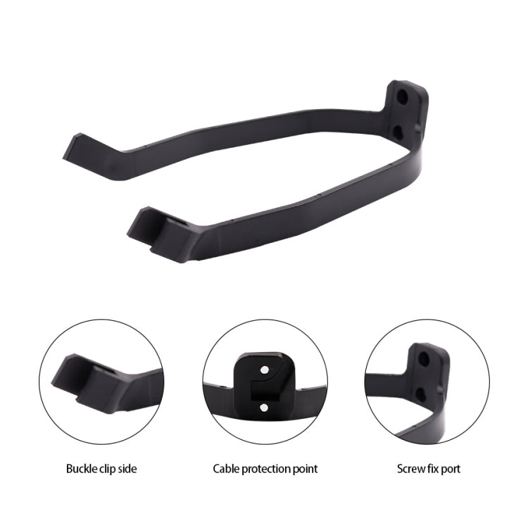 สำหรับอุปกรณ์เสริมสกูตเตอร์ไฟฟ้า Xiaomi M365, กันโคลน+ขาแขวน+ไฟท้าย, สีดำพร้อมประแจ, สีดำไม่มีประแจ