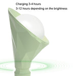 ฐานโคมไฟตั้งโต๊ะเพชรถอดได้ ชาร์จ USB ปรับอุณหภูมิสีได้ 3 ระดับ ไฟกลางคืน
