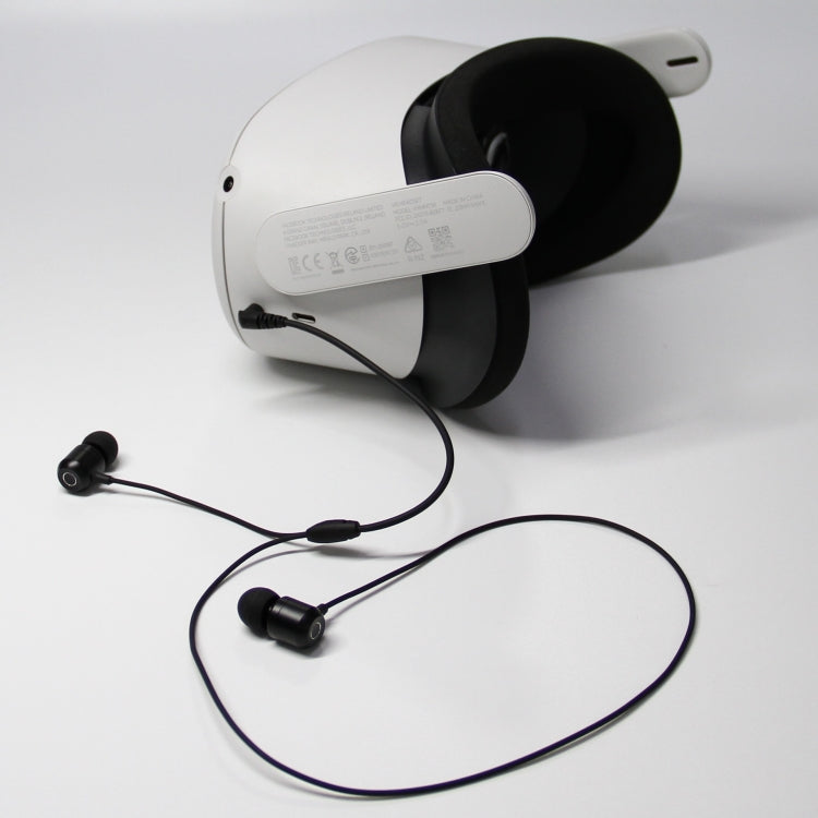 หูฟังแบบสอดหูพร้อมข้อศอกอลูมิเนียม สำหรับแว่น VR Meta Quest 2