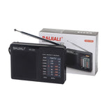 วิทยุ FM AM แบบพกพา BAIJIALI BJL228 สองแบนด์ พร้อมลำโพงในตัว, BJL228 สีขาว, BJL228 สีดำ