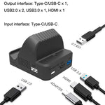 สำหรับ Nintendo Switch / Switch OLED SW300 ตัวแปลงสัญญาณวิดีโอ HDMI พร้อมพัดลมระบายความร้อน ฐานชาร์จพัดลมระบายความร้อน