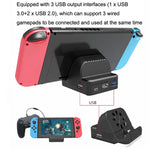 สำหรับ Nintendo Switch / Switch OLED SW300 ตัวแปลงสัญญาณวิดีโอ HDMI พร้อมพัดลมระบายความร้อน ฐานชาร์จพัดลมระบายความร้อน