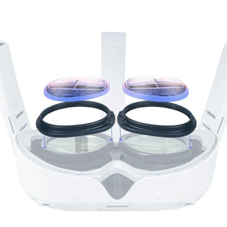 กรอบแว่นแม่เหล็กสำหรับเลนส์สายตาสั้น Pico 4 สเปค: กรอบแว่น, กรอบแว่นพร้อมเลนส์กรองแสงสีฟ้า