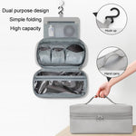 กระเป๋าเก็บของหนัง PU อเนกประสงค์ Baona BN-DS006 สำหรับ Dyson Airwrap สีเทา