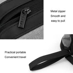 Baona BN-DS005 for Dyson Hair Dryer Curling Iron Accessories Organizer Bag, Black, Grey, Black Handle, Gray Handle