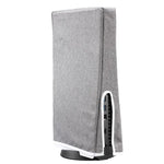 PS5-1 สำหรับเครื่องเล่นเกม Snoy PS5 ฝาครอบป้องกันกันน้ำและฝุ่น (แนวตั้งสีดำ), (แนวตั้งสีเทา), (แนวนอนสีดำ), (แนวนอนสีเทา)