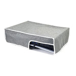 PS5-1 สำหรับเครื่องเล่นเกม Snoy PS5 ฝาครอบป้องกันกันน้ำและฝุ่น (แนวตั้งสีดำ), (แนวตั้งสีเทา), (แนวนอนสีดำ), (แนวนอนสีเทา)