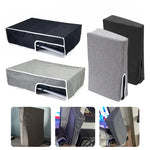 PS5-1 สำหรับเครื่องเล่นเกม Snoy PS5 ฝาครอบป้องกันกันน้ำและฝุ่น (แนวตั้งสีดำ), (แนวตั้งสีเทา), (แนวนอนสีดำ), (แนวนอนสีเทา)