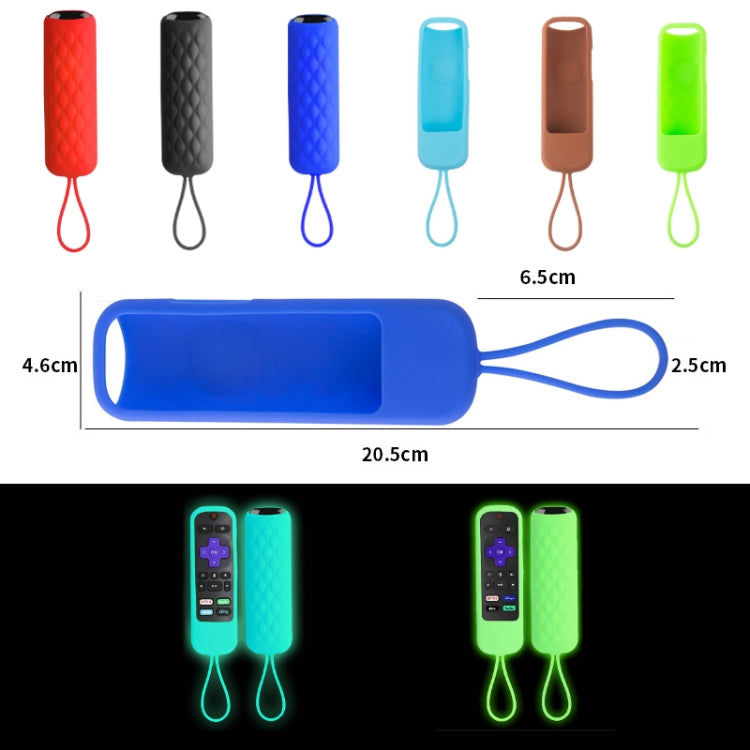 เคสซิลิโคนรีโมท 2 ชิ้น สำหรับ TCL Roku 3600R/3900/Voice RCAL7R