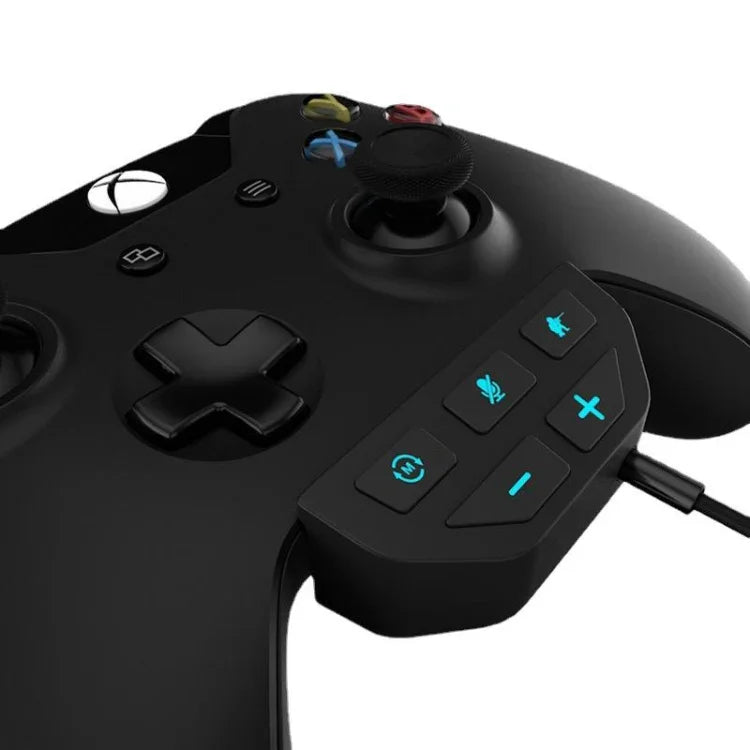 สำหรับ Microsoft Xbox One S / X / Elite HS-XO193A ตัวขยายเสียงเกมแพด อะแดปเตอร์แปลงแจ็คหูฟัง 3.5 มม. สำหรับ Xbox One S / X / Elite