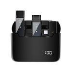 ไมโครโฟนไร้สายแบบหนีบปกดิจิทัลพร้อมช่องชาร์จ, สเปค:, S16-S One To Two สีดำ อินเทอร์เฟซ USB-C/Type-C, S16-S One To Two สีดำ อินเทอร์เฟซ 8 พิน