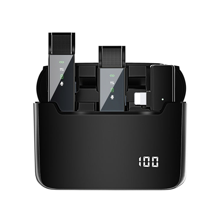 ไมโครโฟนไร้สายแบบหนีบปกดิจิทัลพร้อมช่องชาร์จ, สเปค:, S16-S One To Two สีดำ อินเทอร์เฟซ USB-C/Type-C, S16-S One To Two สีดำ อินเทอร์เฟซ 8 พิน