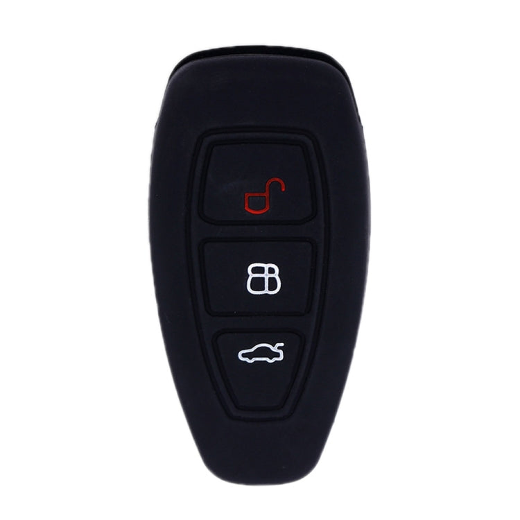 For Ford Focus/Mondeo 2pcs Folding Three-Button Key Protect Cover, Red, Pink, Orange, Yellow, Sky Blue, New Green, Purple, Black