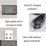 ที่ชาร์จแบตเตอรี่ลิเธียม 7.4V สำหรับของเล่นเครื่องบิน พร้อมสายข้อมูล USB