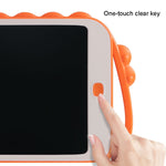 กระดานเขียน LCD ลายการ์ตูนไดโนเสาร์ ขนาด 10 นิ้ว สีสันสดใส กระดานวาดภาพสำหรับเด็ก, ขนาด 10 นิ้ว (สีฟ้าอ่อน)