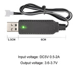 สายชาร์จเครื่องบินสี่แกนชิปอัจฉริยะ USB 3.7V x 2