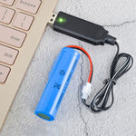 สายชาร์จเครื่องบินสี่แกนชิปอัจฉริยะ USB 3.7V x 2