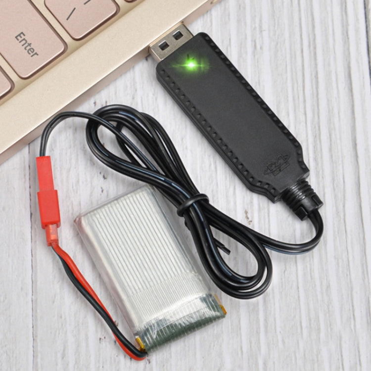 สายชาร์จปลั๊กแบตเตอรี่ USB ชิปอัจฉริยะ 3.7V พร้อมระบบป้องกัน