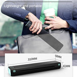 เครื่องพิมพ์ความร้อนแบบพกพาไร้สาย Bluetooth M08F รุ่นสีดำเขียว ขนาด A4 รุ่นสีดำ ขนาด A4 รุ่นสีขาว ขนาด A4 รุ่นสีขาวส้ม ขนาด A4 รุ่นสีเขียว ขนาด A4 รุ่นสีชมพู ขนาด A4 รุ่นสีเทา ขนาด A4 รุ่นสีเงิน ขนาด A4 รุ่นสีดำเขียว ขนาด Letter