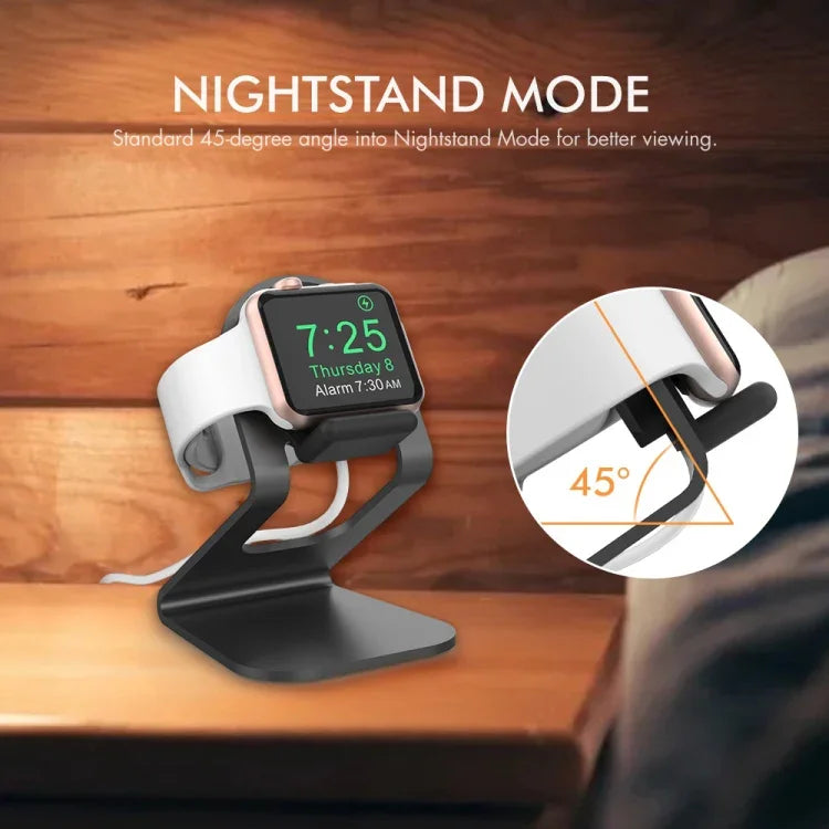 ฐานตั้งอะลูมิเนียมอัลลอยด์ AhaStyle ST03 สำหรับ Apple Watch Series, ST03 (สีเงิน)