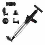 Toilet Pipe Dredger Toilet Sewer Floor Drain Clogged Household High Pressure Pneumatic Tool, HX28 (Gray), HX28 (Black), HX28 (Green), HX28 (White)