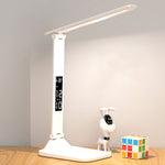 LED Intelligent Digital Display Foldable Desk Lamp, Style:, Charging 2000mAh, Charging 3200mAh, Double Head USB Straight Plug, Double Head Charging 2000mAh, Double Head Charging 3200mAh