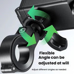 Kewig Motorcycle Bicycle Non-Blocking Mobile Phone Camera Navigation Bracket, M29-C1, M29-C2, M29-C3