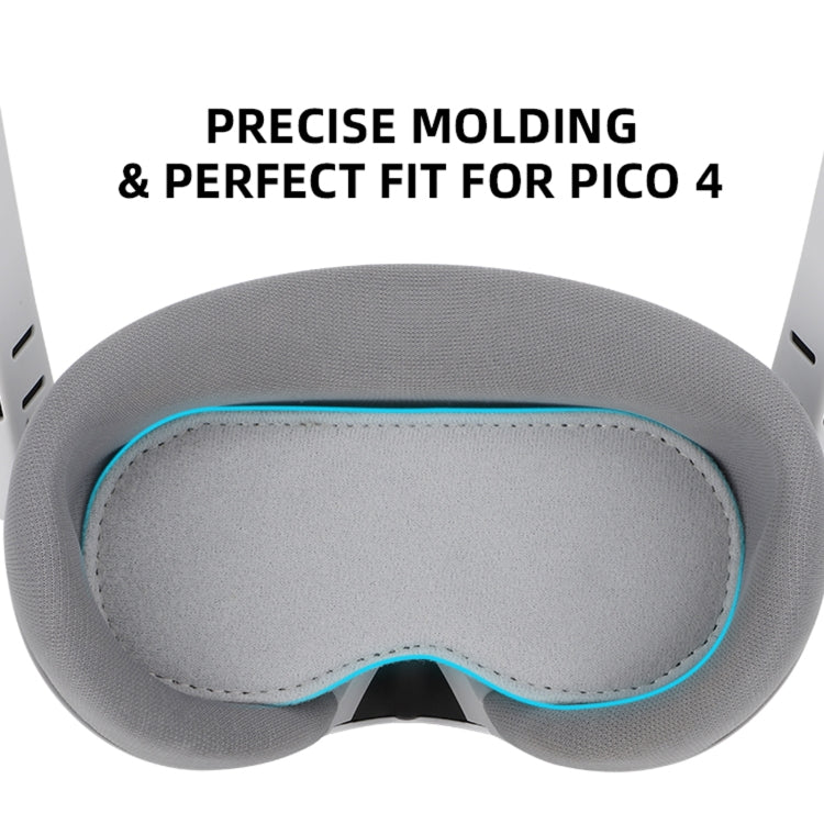 สำหรับ PICO 4 Hifylux PC-ZF17 แผ่นฟองน้ำกันฝุ่นสำหรับป้องกันเลนส์แว่นตา VR, PC-ZF17 สีเทาอ่อน