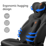 SR-21 Car Lumbar Cushion Headrest Seat Memory Foam Accessories, Style:, Ordinary Headrest (Black), Ordinary Headrest (Gray), Ordinary Headrest (Brown), Massage Headrest (Black), Massage Headrest (Gray), Massage Headrest (Brown)                         ...