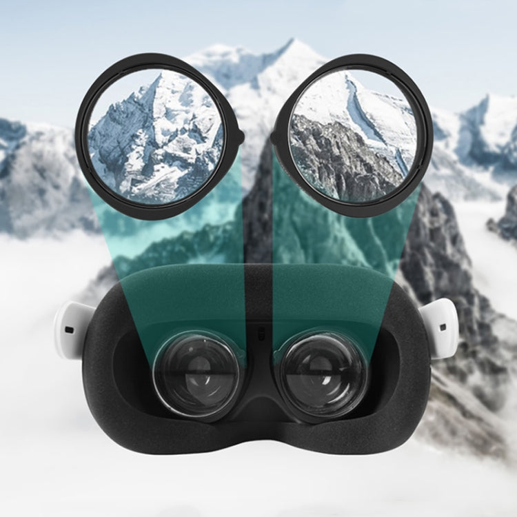 สำหรับ Oculus Quest 2 Hifylux Q2-QF11 กรอบเลนส์สายตาสั้นแบบอะซิริกแอสเฟอริกคู่สำหรับแว่นตา VR