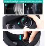 สำหรับ Oculus Quest 2 Hifylux Q2-QF11 กรอบเลนส์สายตาสั้นแบบอะซิริกแอสเฟอริกคู่สำหรับแว่นตา VR