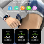 H10 นาฬิกาอัจฉริยะหน้าจอ 1.69 นิ้ว โทร Bluetooth รองรับการวัดอัตราการเต้นหัวใจ/ความดันโลหิต/การนอนหลับ สีดำ ชมพู เหลือง เทา น้ำเงินตาข่าย+ซิลิโคน ดำตาข่าย+ซิลิโคน ชมพูตาข่าย+ซิลิโคน ทองตาข่าย+ซิลิโคน เงินตาข่าย+ซิลิโคน