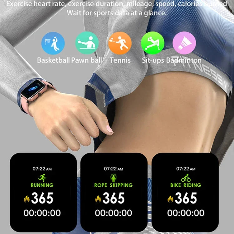 H10 นาฬิกาอัจฉริยะหน้าจอ 1.69 นิ้ว โทร Bluetooth รองรับการวัดอัตราการเต้นหัวใจ/ความดันโลหิต/การนอนหลับ สีดำ ชมพู เหลือง เทา น้ำเงินตาข่าย+ซิลิโคน ดำตาข่าย+ซิลิโคน ชมพูตาข่าย+ซิลิโคน ทองตาข่าย+ซิลิโคน เงินตาข่าย+ซิลิโคน