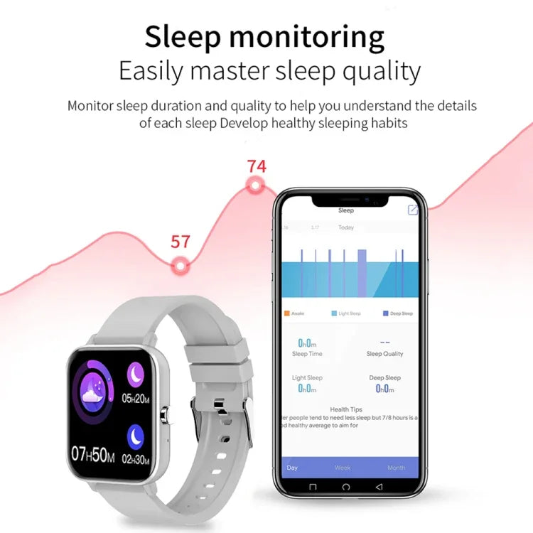 H10 นาฬิกาอัจฉริยะหน้าจอ 1.69 นิ้ว โทร Bluetooth รองรับการวัดอัตราการเต้นหัวใจ/ความดันโลหิต/การนอนหลับ สีดำ ชมพู เหลือง เทา น้ำเงินตาข่าย+ซิลิโคน ดำตาข่าย+ซิลิโคน ชมพูตาข่าย+ซิลิโคน ทองตาข่าย+ซิลิโคน เงินตาข่าย+ซิลิโคน