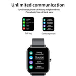 H10 นาฬิกาอัจฉริยะหน้าจอ 1.69 นิ้ว โทร Bluetooth รองรับการวัดอัตราการเต้นหัวใจ/ความดันโลหิต/การนอนหลับ สีดำ ชมพู เหลือง เทา น้ำเงินตาข่าย+ซิลิโคน ดำตาข่าย+ซิลิโคน ชมพูตาข่าย+ซิลิโคน ทองตาข่าย+ซิลิโคน เงินตาข่าย+ซิลิโคน