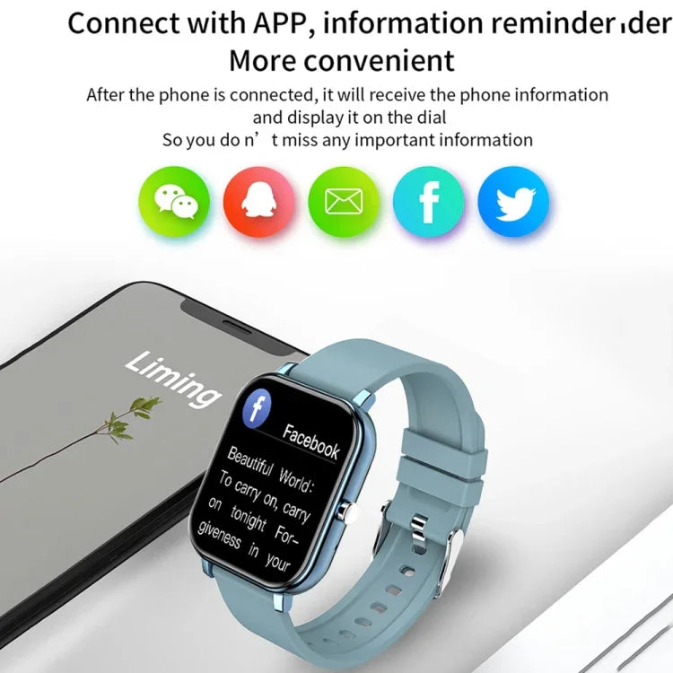 H10 นาฬิกาอัจฉริยะหน้าจอ 1.69 นิ้ว โทร Bluetooth รองรับการวัดอัตราการเต้นหัวใจ/ความดันโลหิต/การนอนหลับ สีดำ ชมพู เหลือง เทา น้ำเงินตาข่าย+ซิลิโคน ดำตาข่าย+ซิลิโคน ชมพูตาข่าย+ซิลิโคน ทองตาข่าย+ซิลิโคน เงินตาข่าย+ซิลิโคน