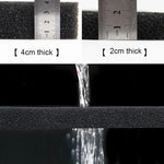 สำลีกรองตู้ปลา กรองชีวภาพ วัสดุกรองเพาะเลี้ยง ขนาด 50x12x2cm รูขนาดกลาง, 50x50x2cm รูขนาดเล็ก, 50x50x2cm รูขนาดกลาง, 50x50x4cm รูขนาดเล็ก, 50x50x4cm รูขนาดกลาง, 50x50x2cm รูขนาดใหญ่, 50x50x4cm รูขนาดใหญ่